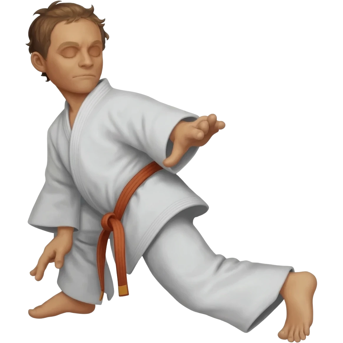 Aikidoka koshinage emoji