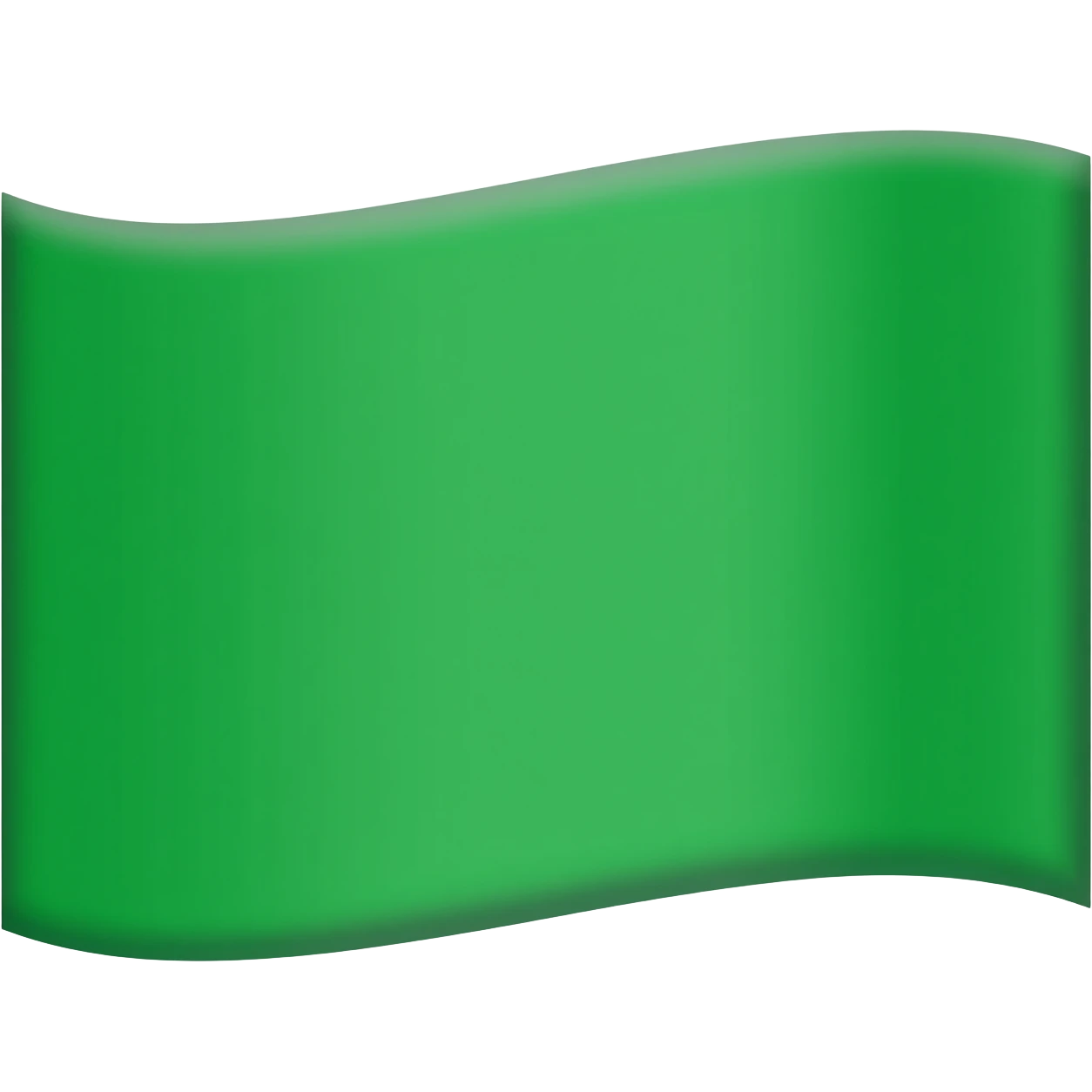 Triangle Green flag emoji emoji