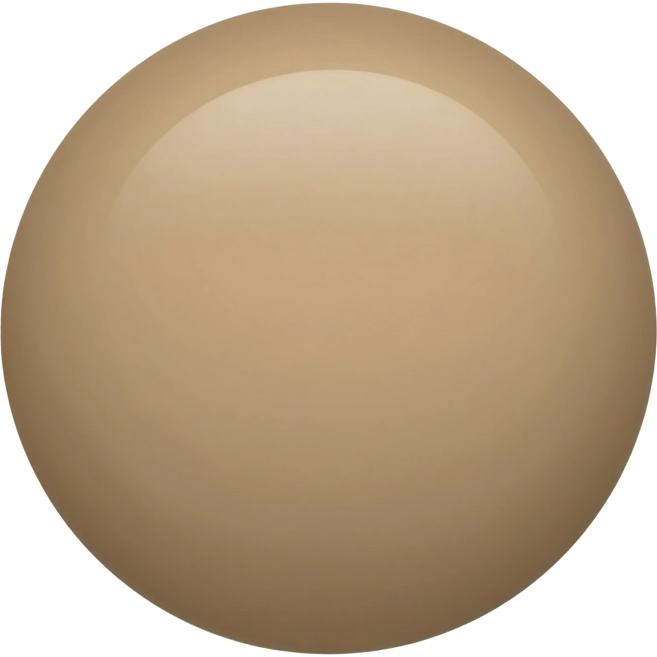Create a tan circle emoji for Samsung emoji