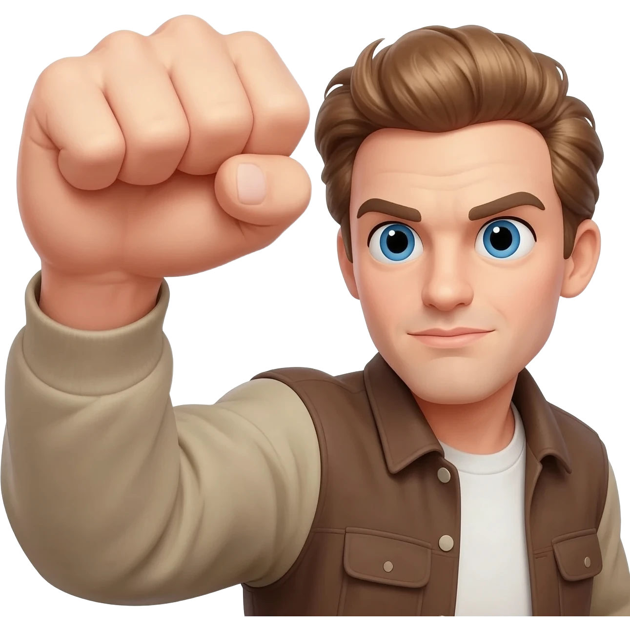 john bender from breakfast club pumping his fist emoji