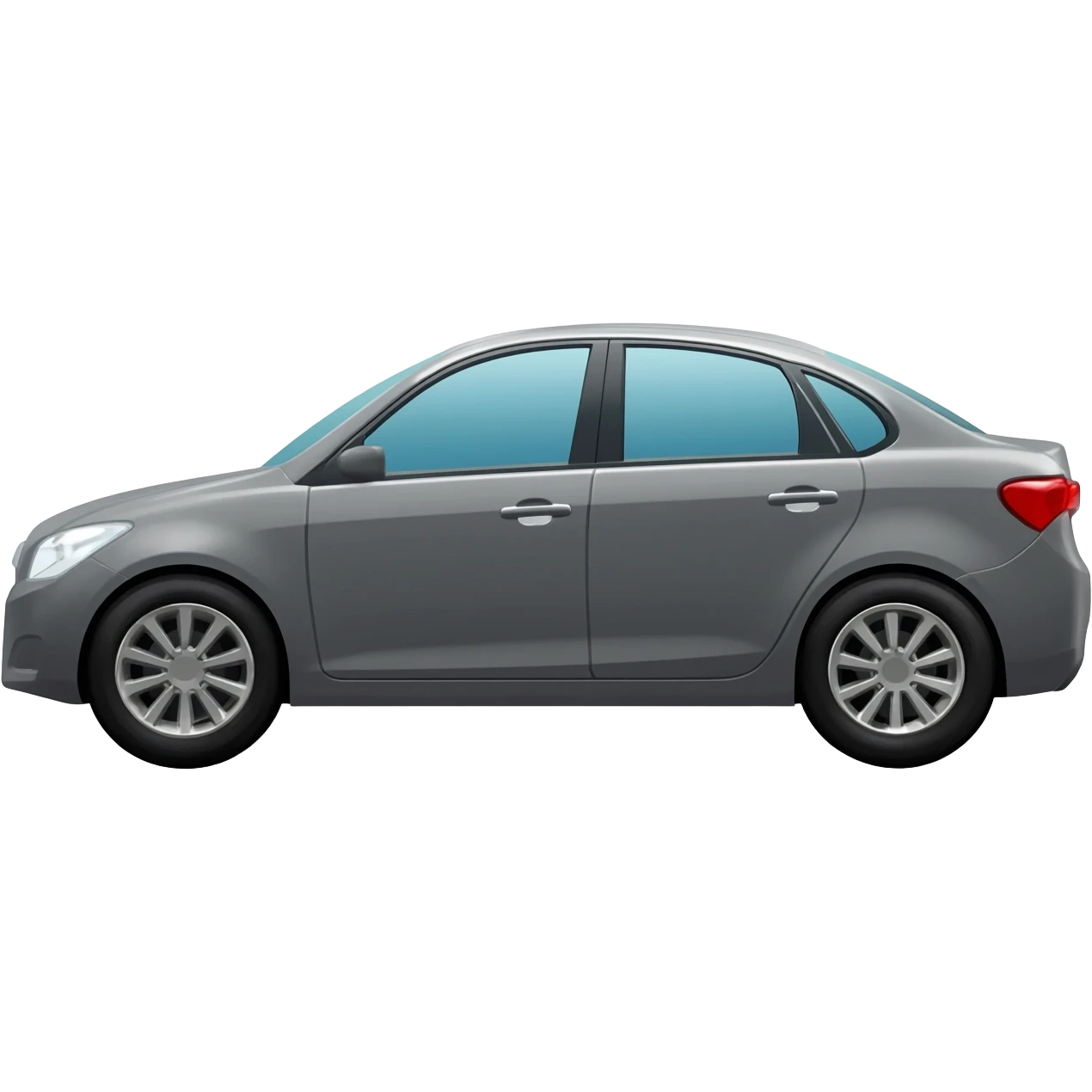 Grey colour syden car emoji emoji
