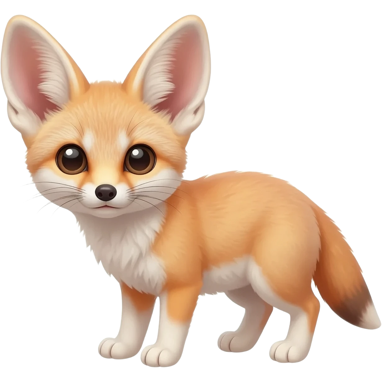 A baby fennec fox emoji