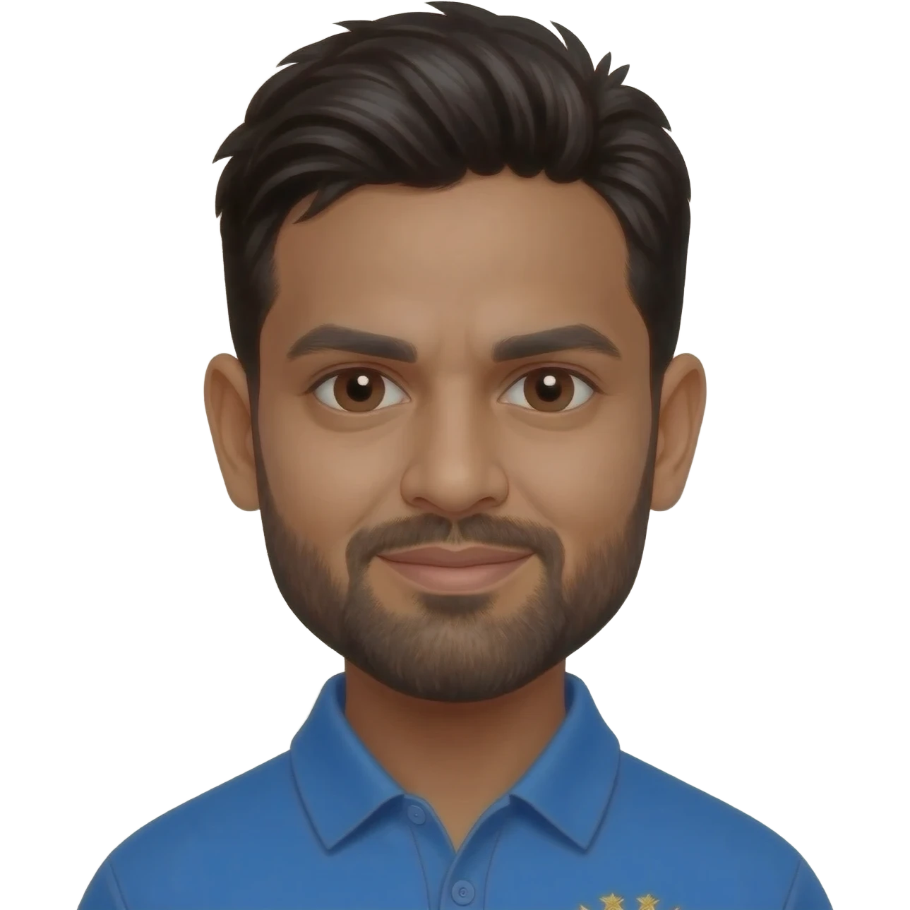 create a MS Dhoni emoji