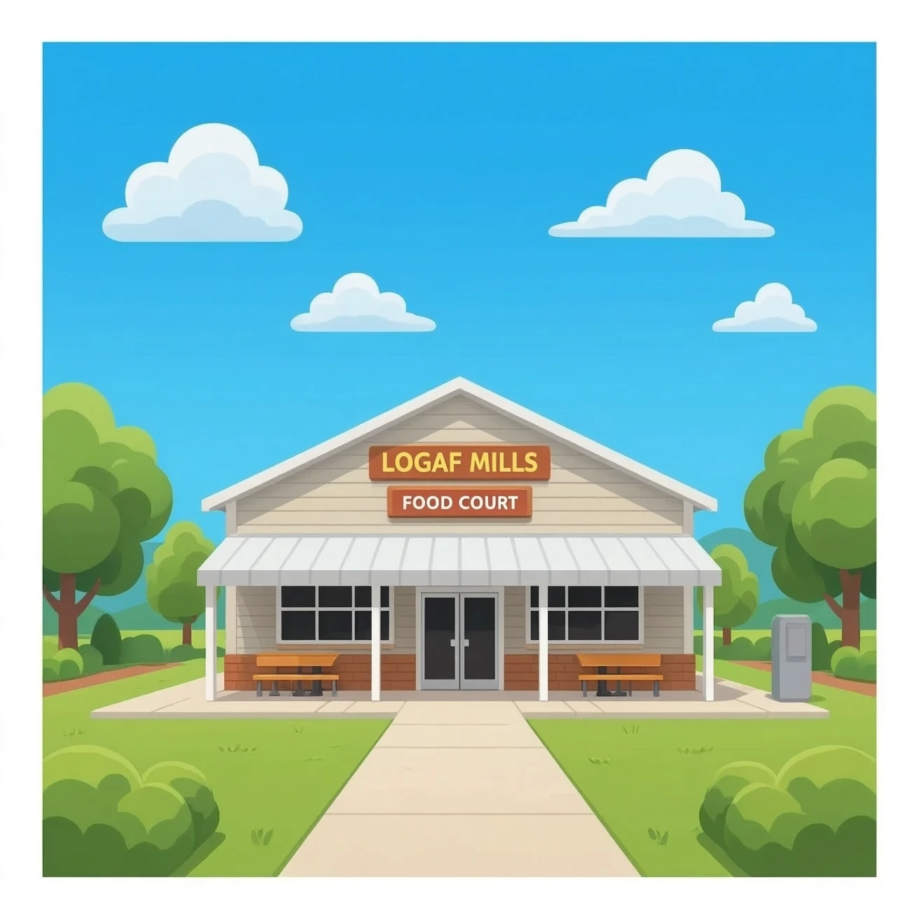 Sugar Loaf Mills Food Court emoji