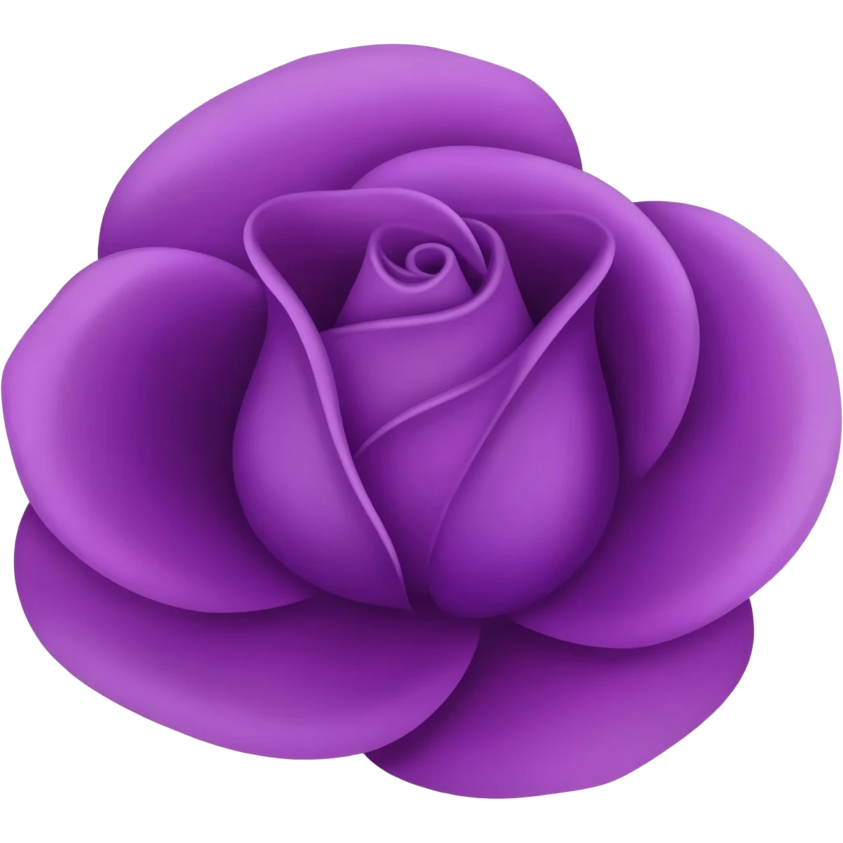 puple rose emoji