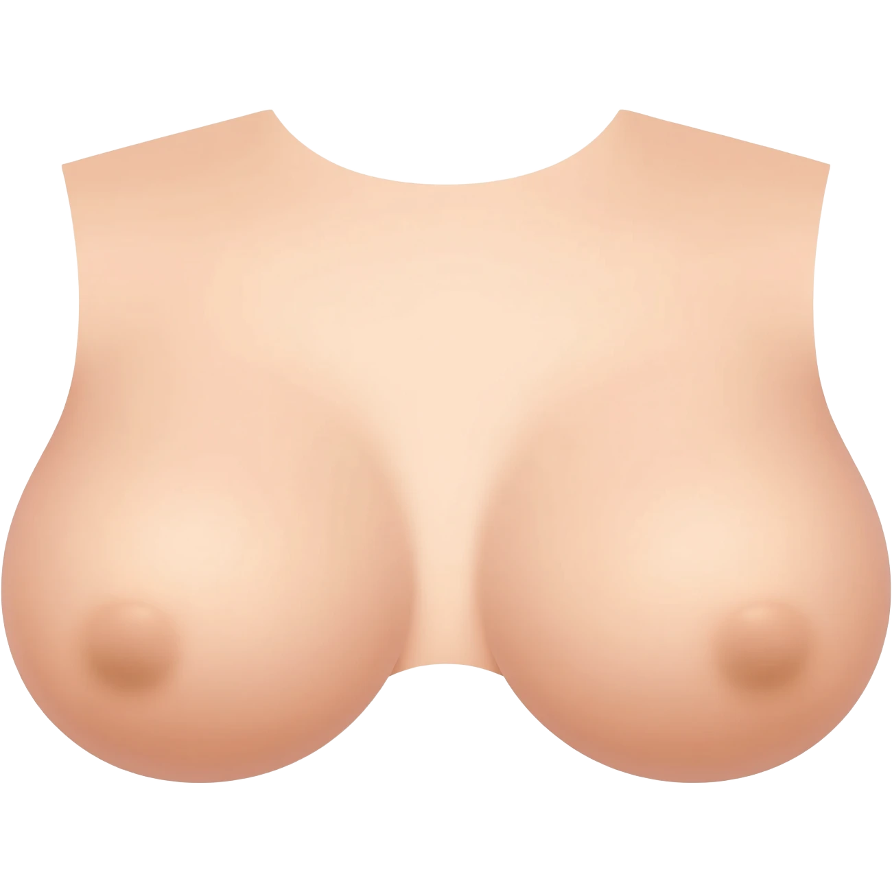 Pair of boobs emoji