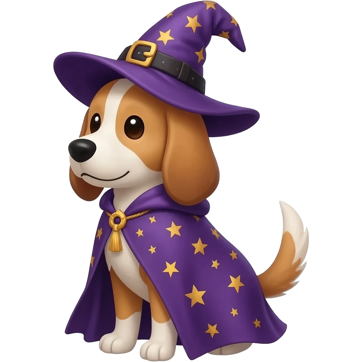 Dog wizard emoji