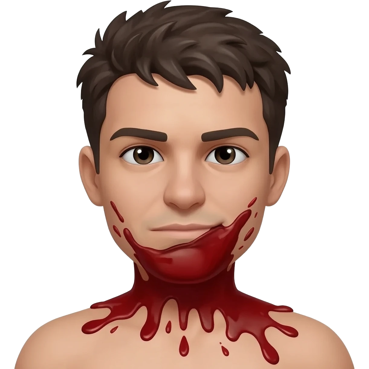 Bleeding emoji