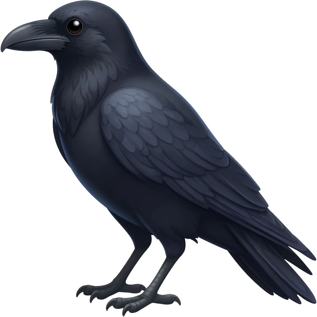Raven bird emoji