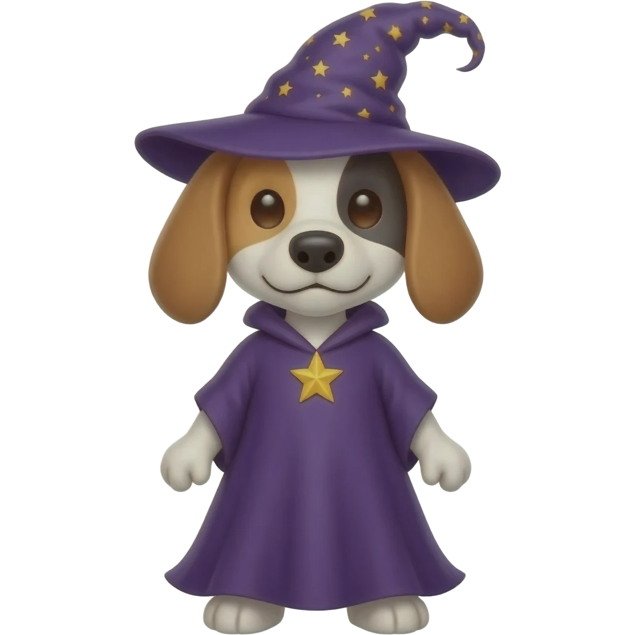 Dog wizard emoji