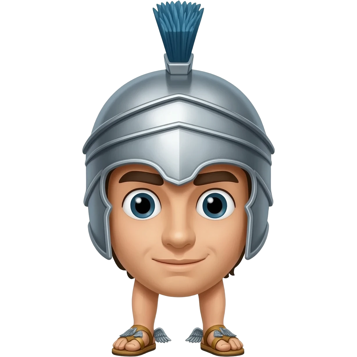 hermes greek god winged helmet and sandals emoji