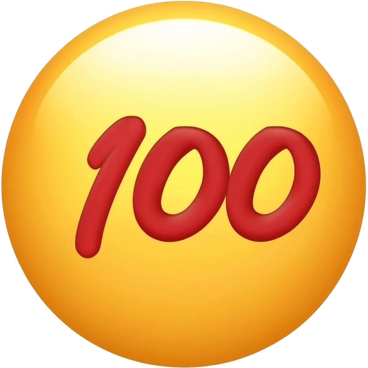 "LOL" underlined italicized and red, in the fashion of the 100 emoji of the same description emoji