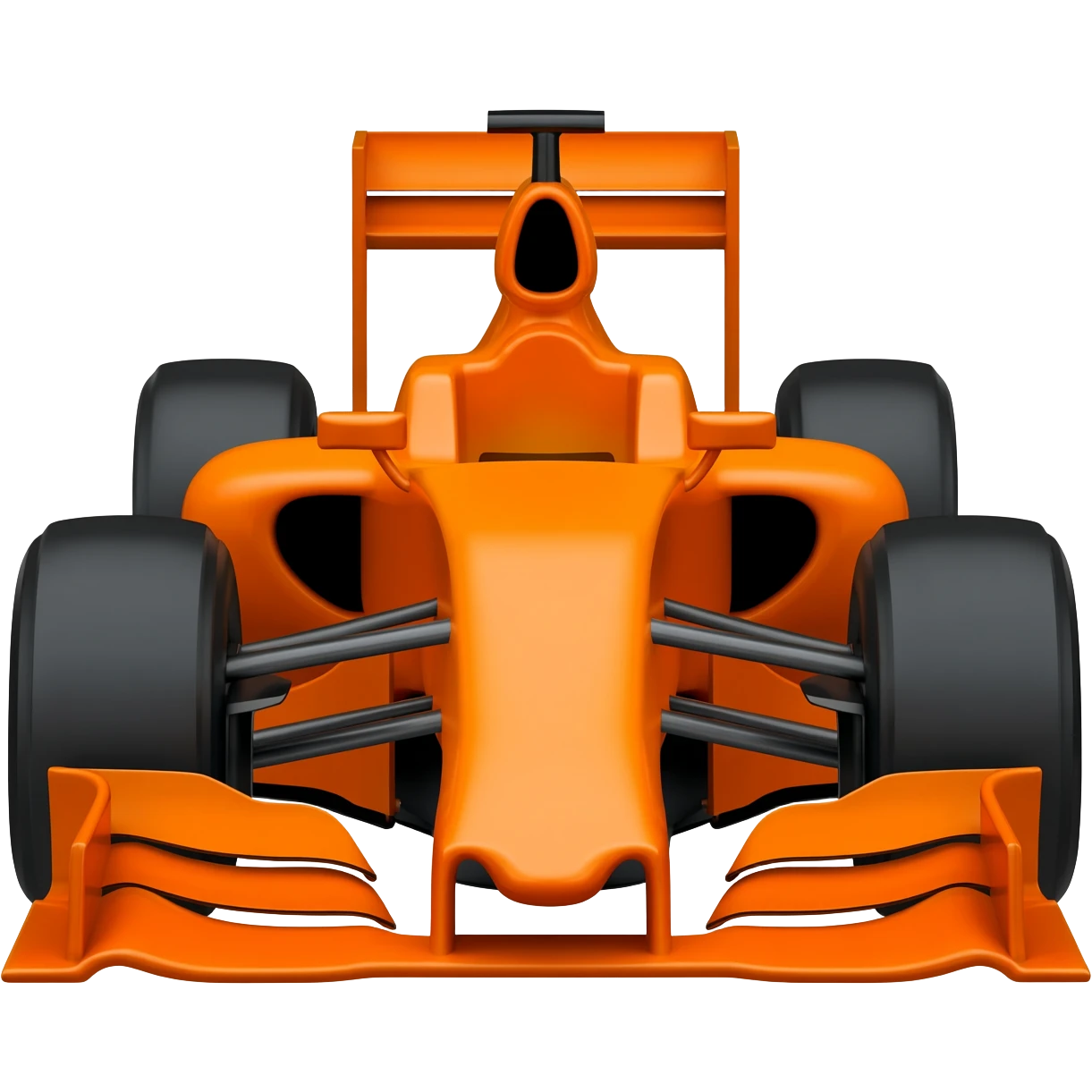 orange f1 car emoji