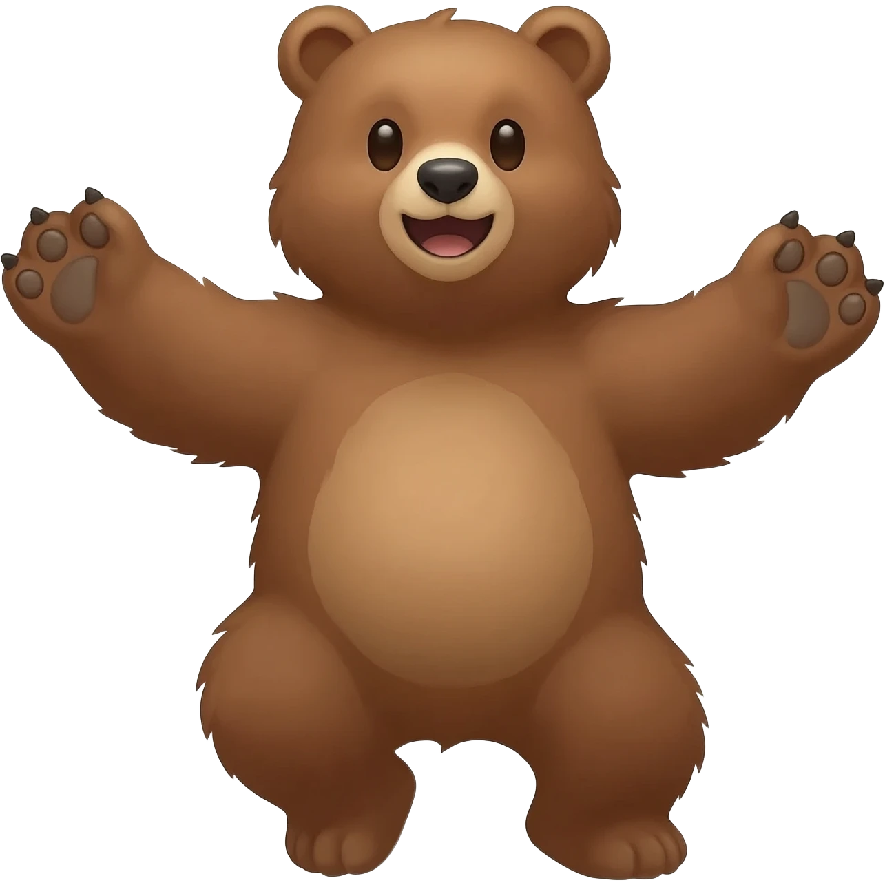 Dancing bear emoji