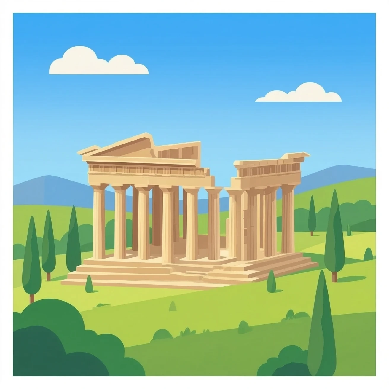 Acropolis emoji