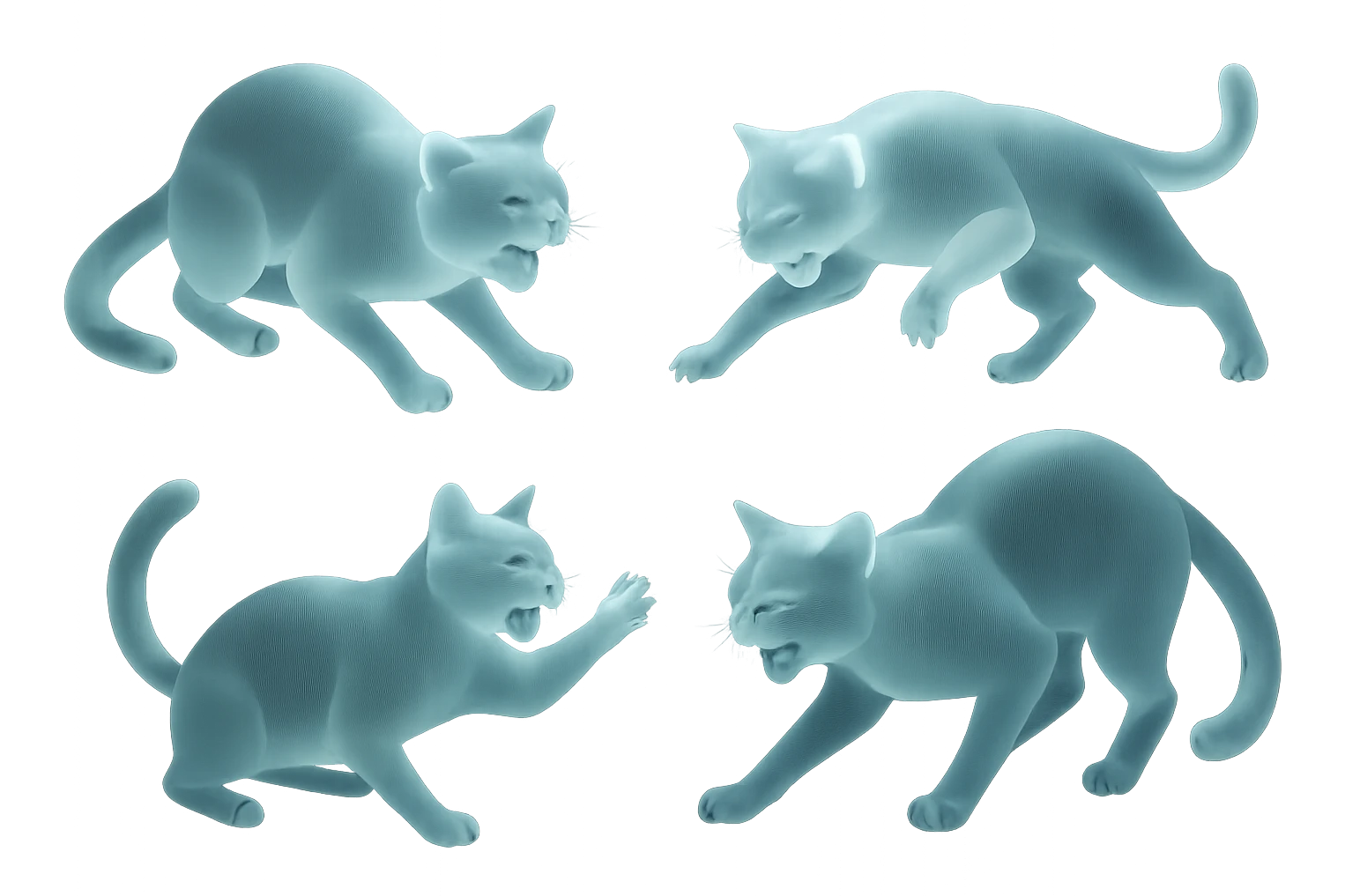 cat attack emoji