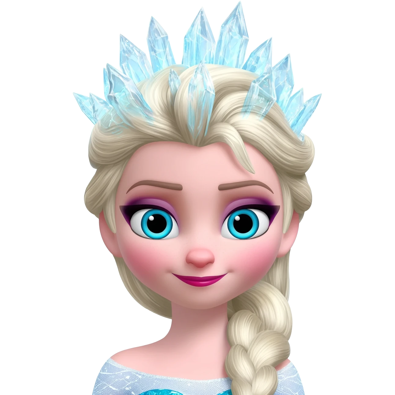 Elsa frozen emoji