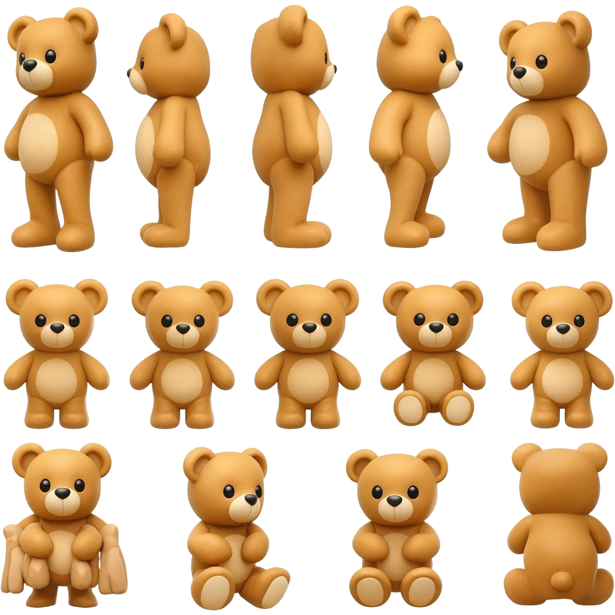 little teddy bears emoji