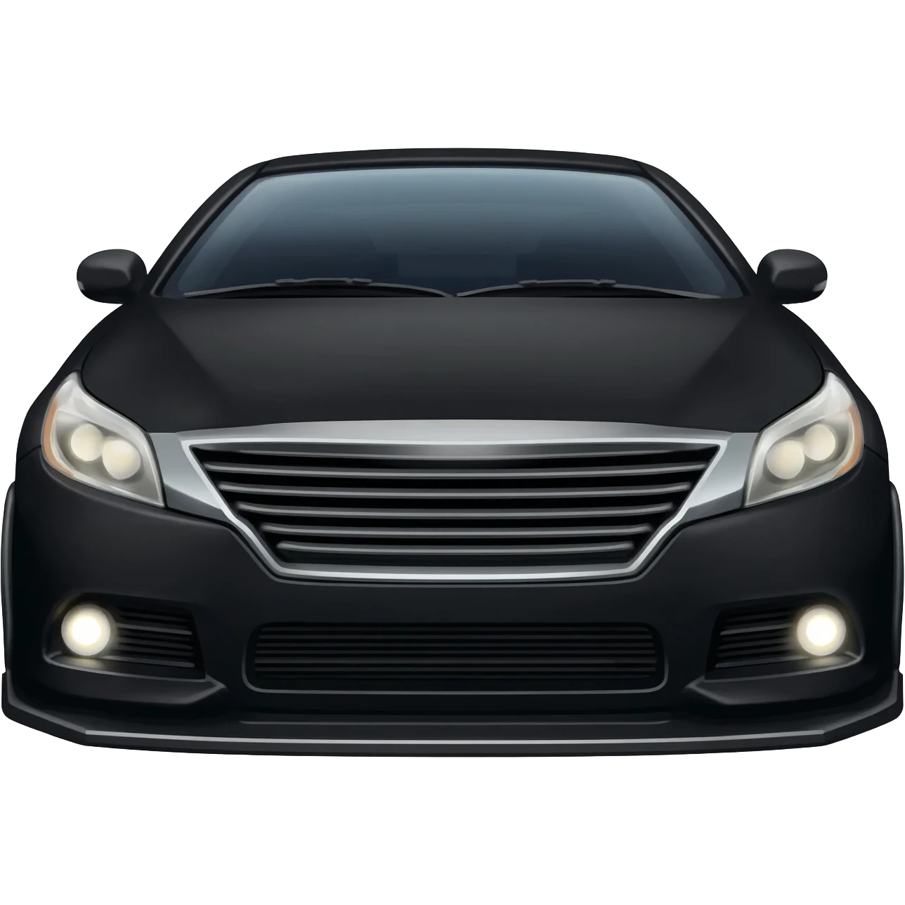 q50 black with front splitter emoji