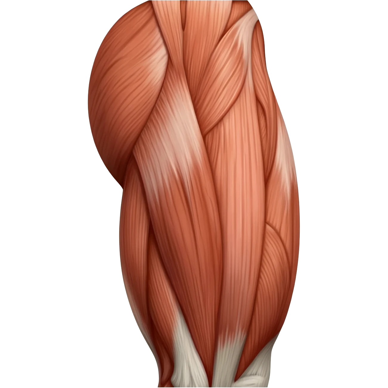 Gym athlete quadriceps emoji