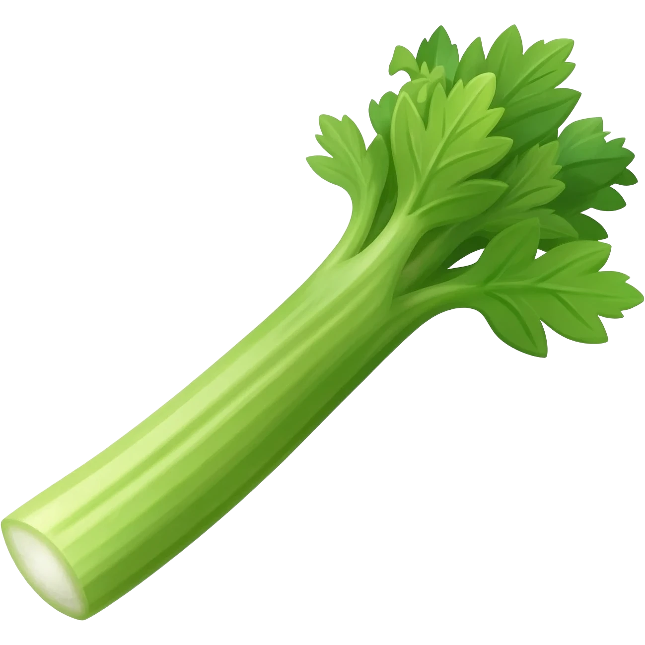 Only 1 piece of celery emoji