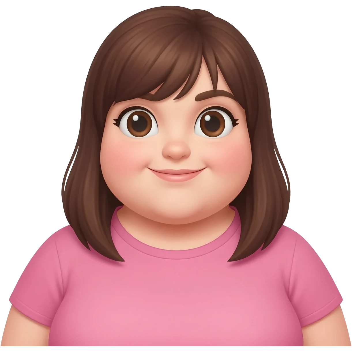 I want a fat girl that has like brunet hair emoji