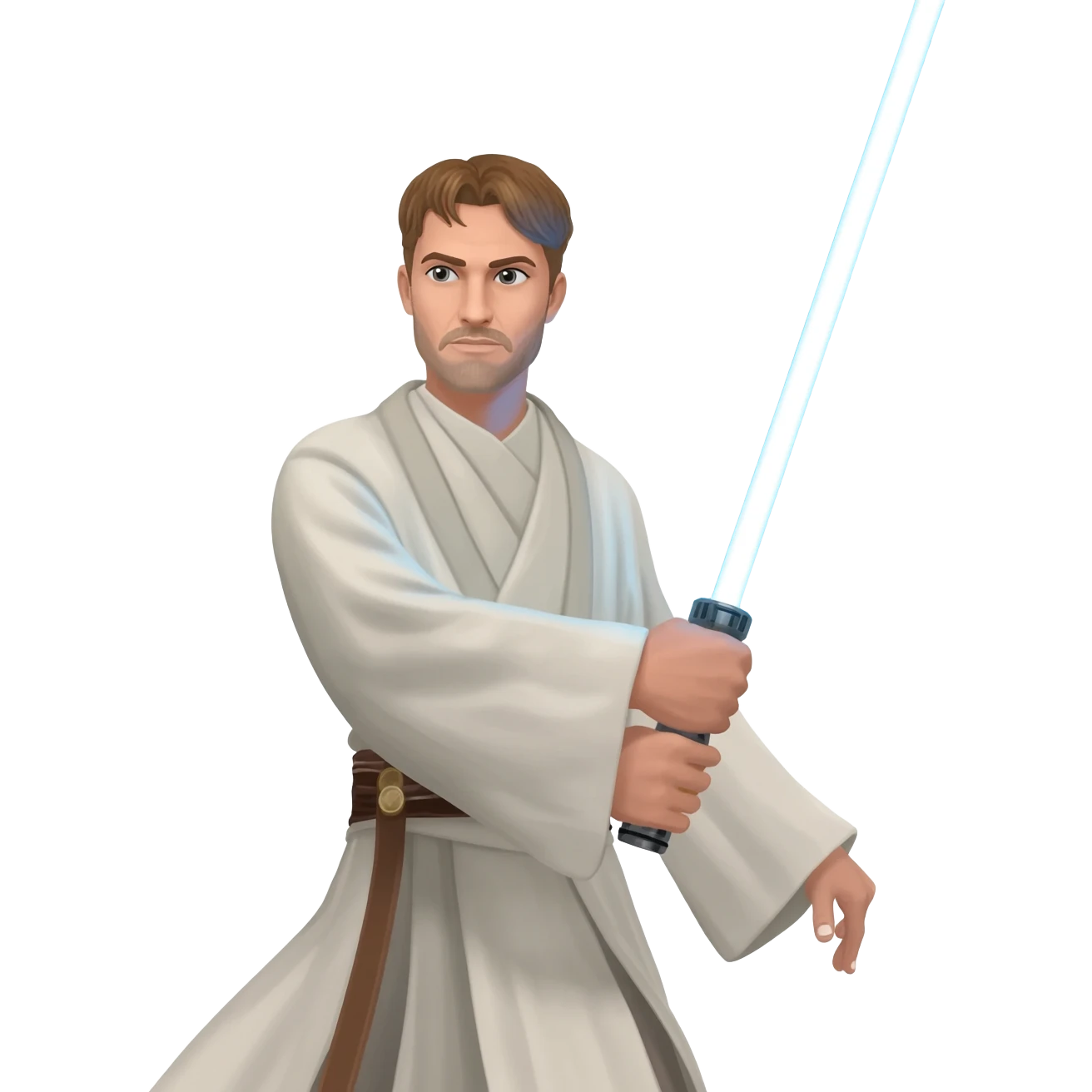 jedi with light saber emoji