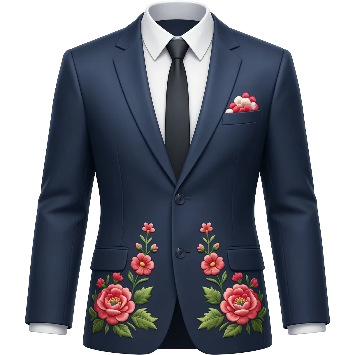 blazer flowers emoji