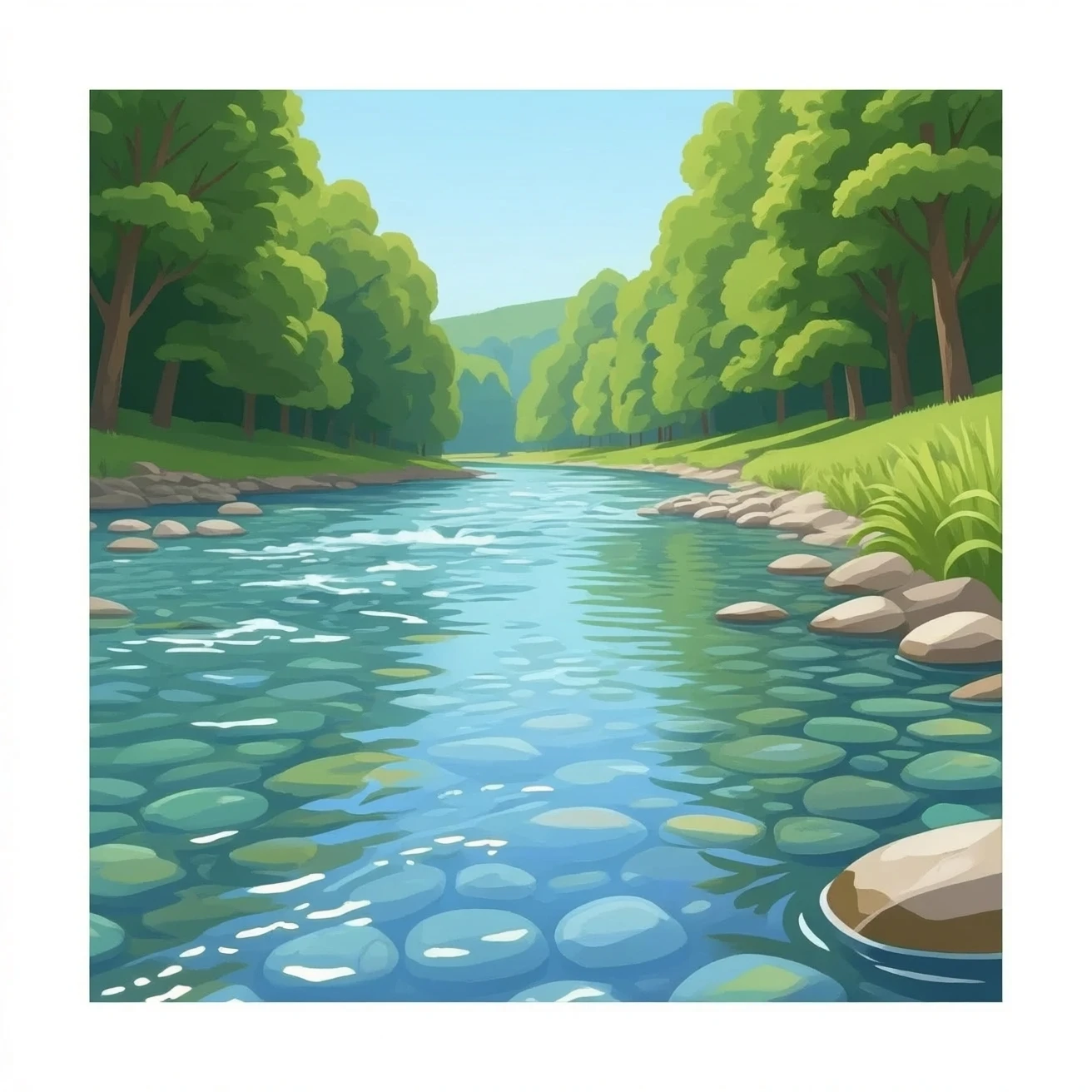 water of river emoji