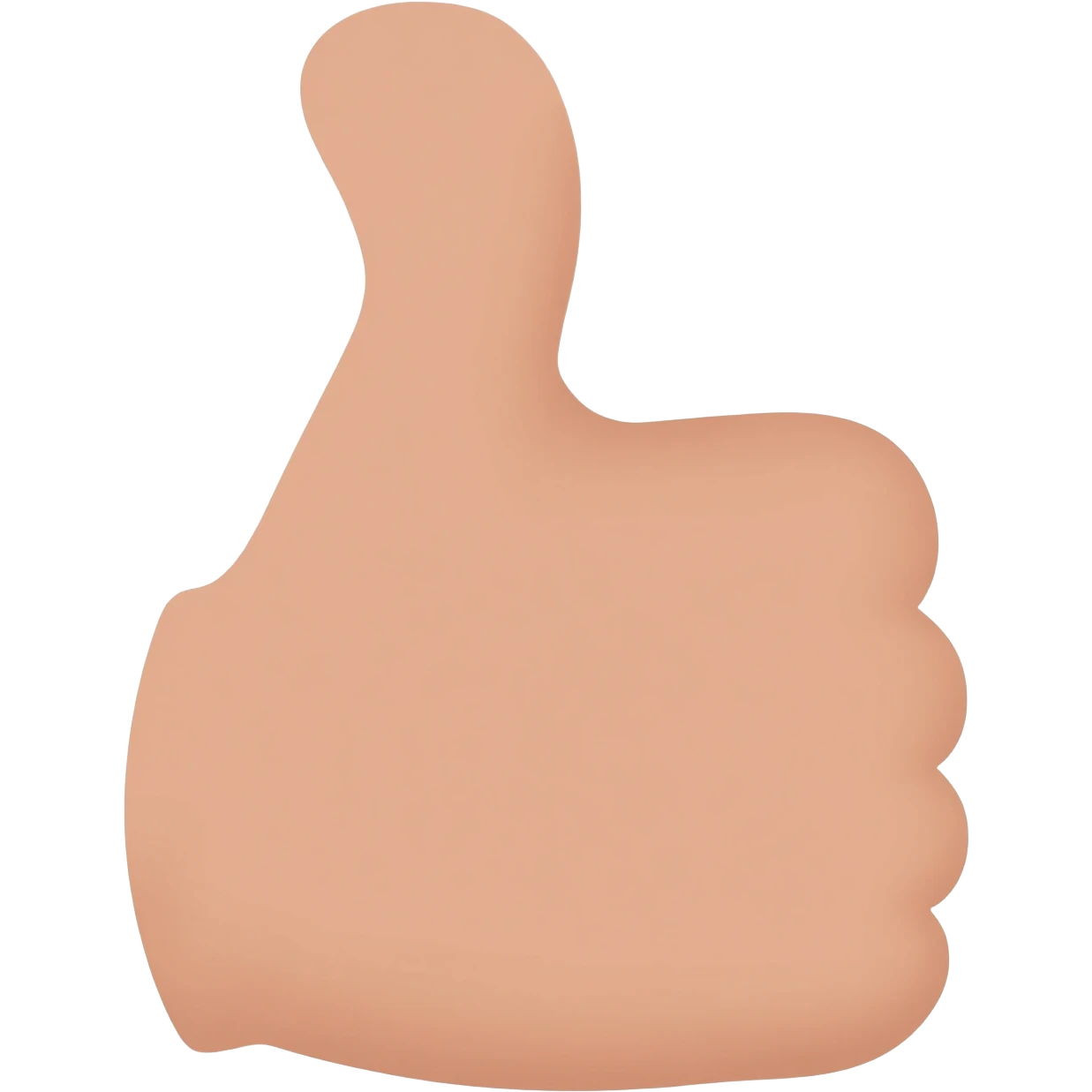 Thumb in a bum emoji