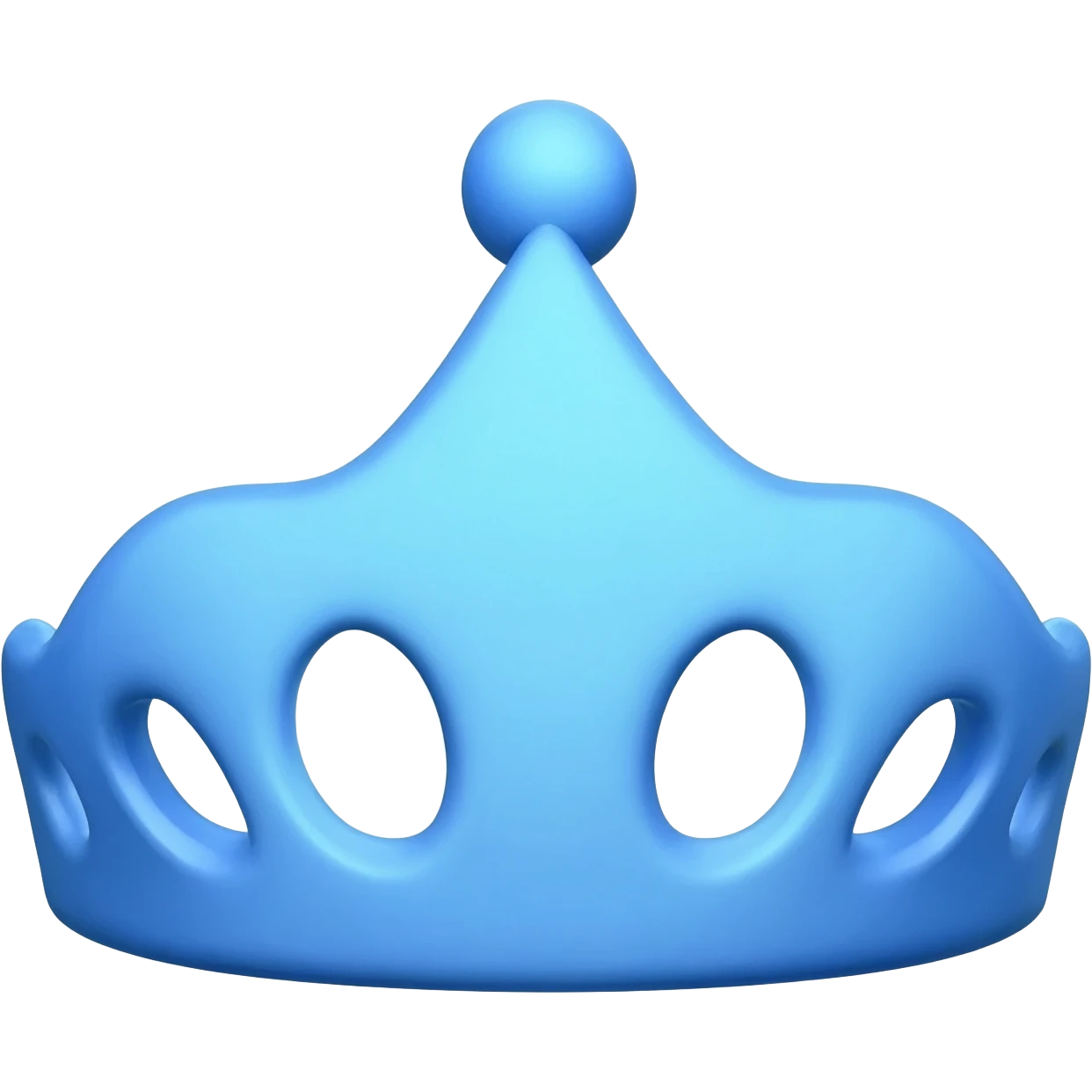 Blue Tiara emoji
