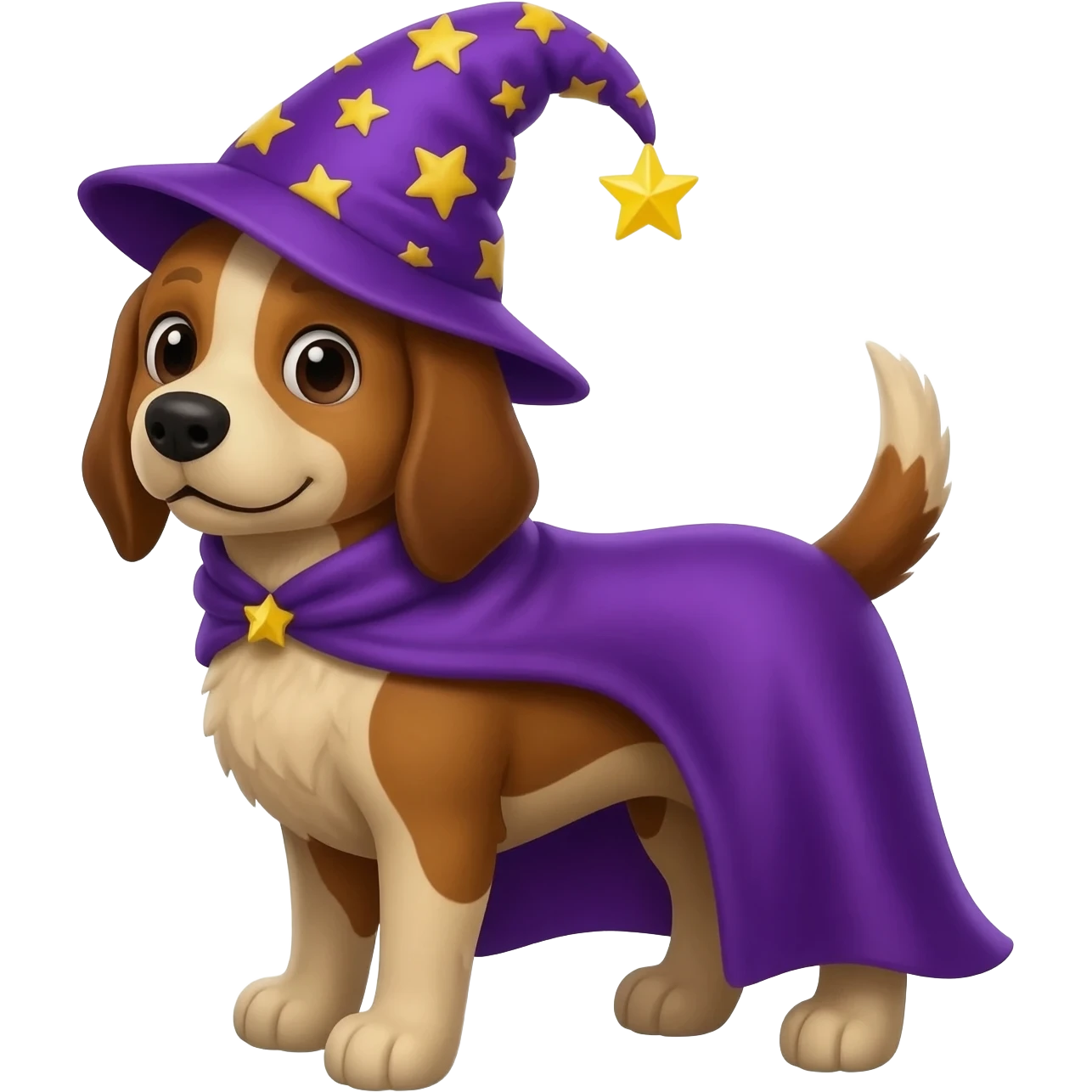Dog wizard emoji