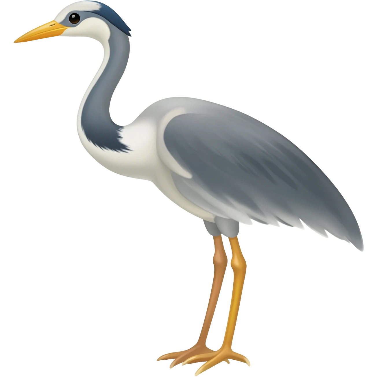crane bird emoji