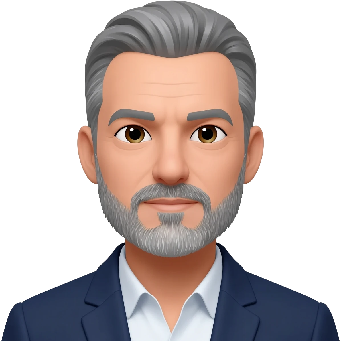 middle aged confident man emoji