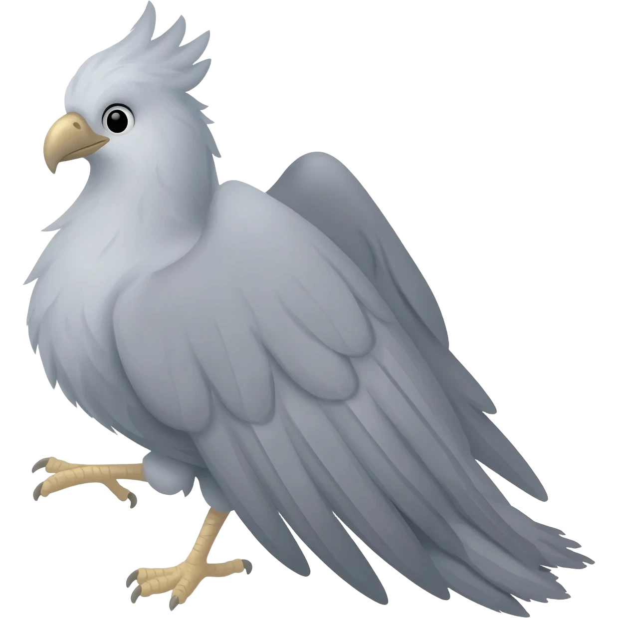 gray phoenix emoji