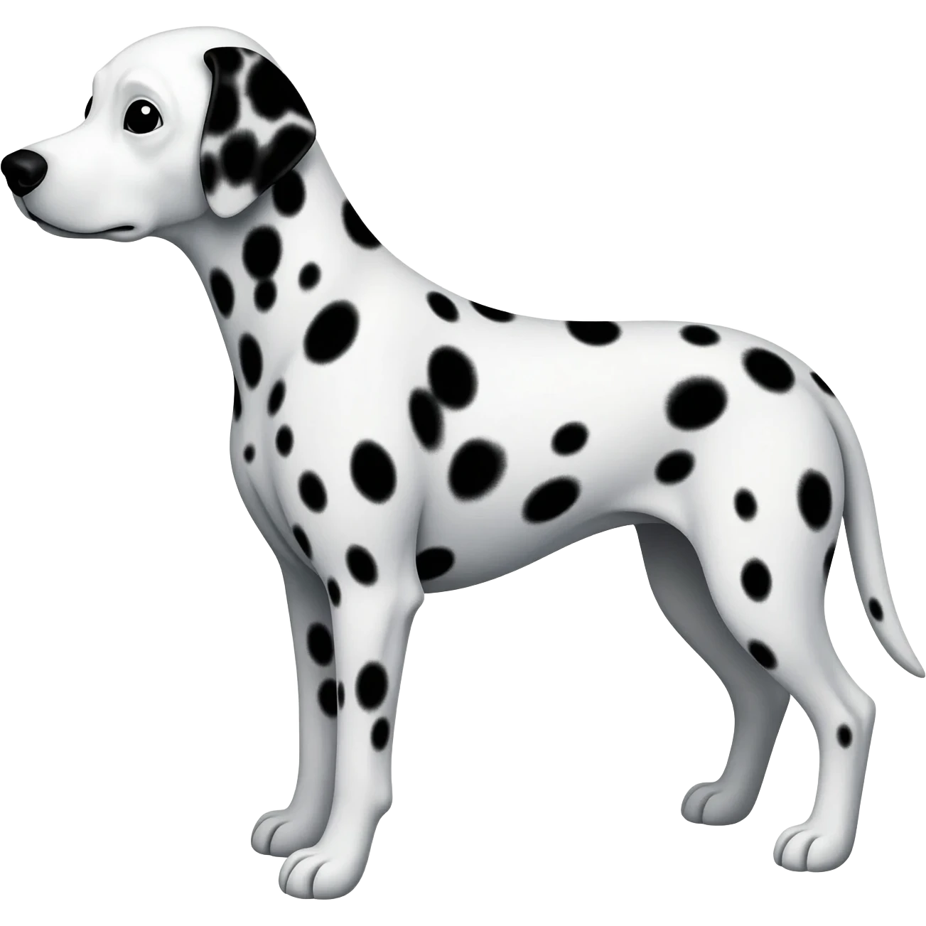 dalmatian full body emoji