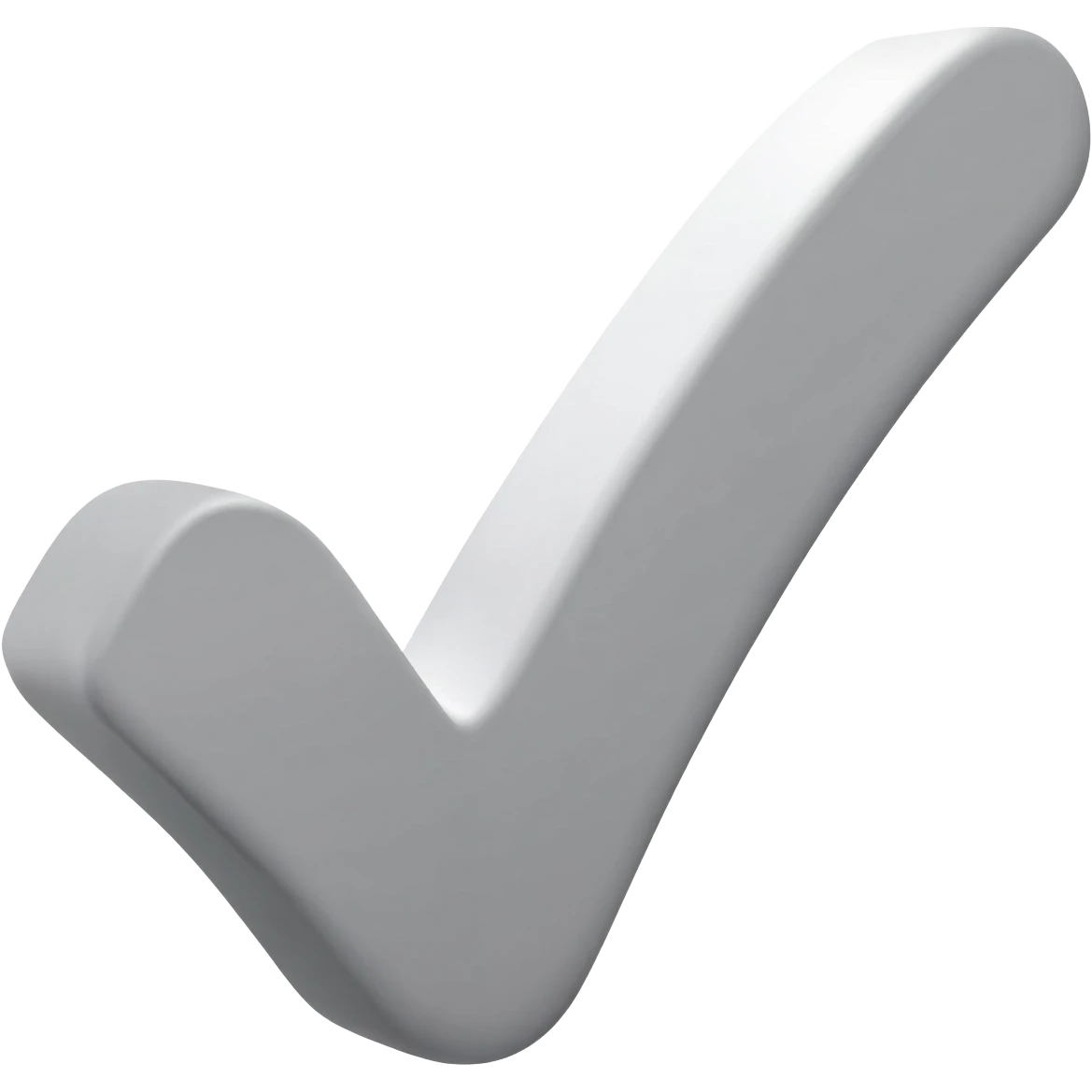 Grey Youtube verified checkmark emoji