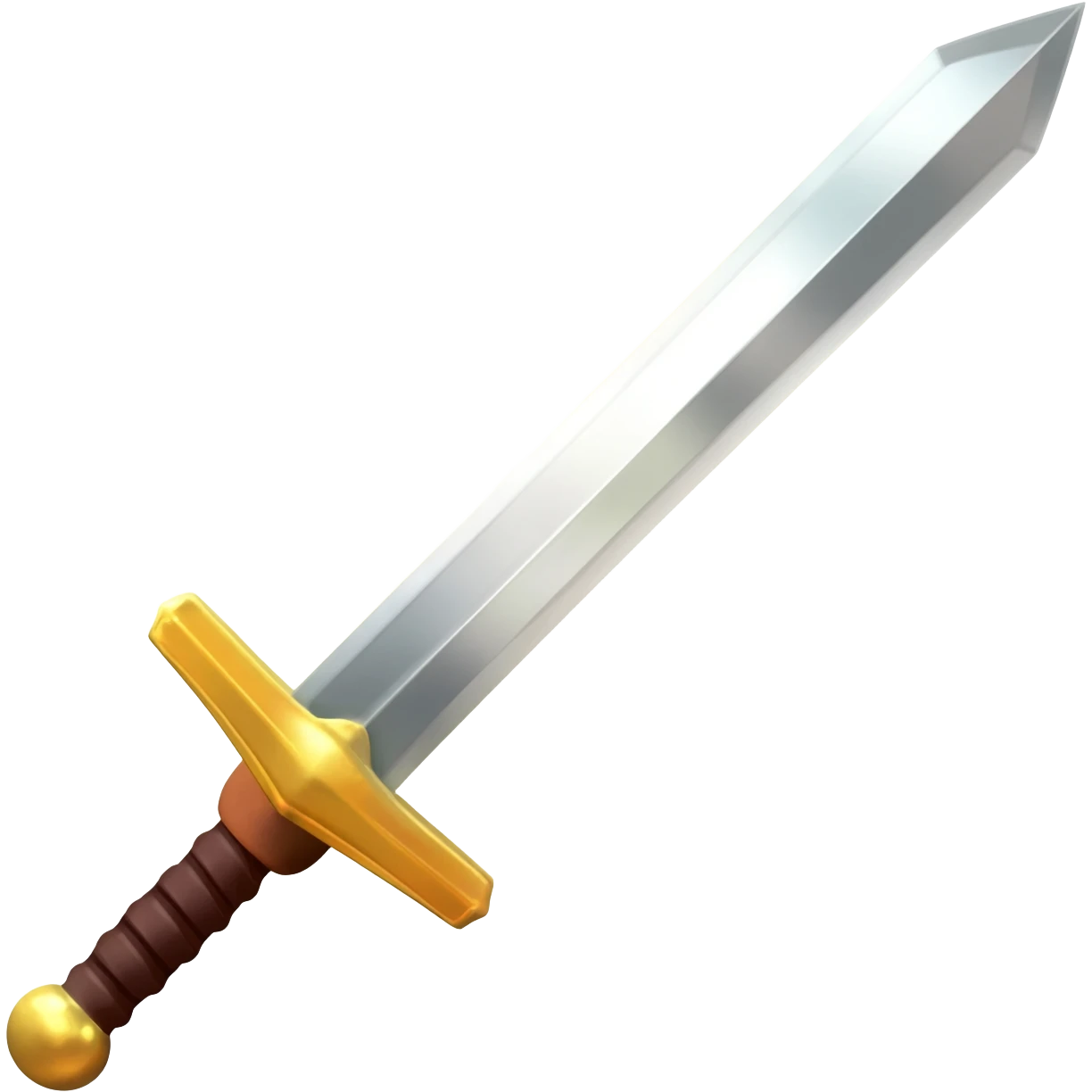 Une épée de lumière spirituelle emoji