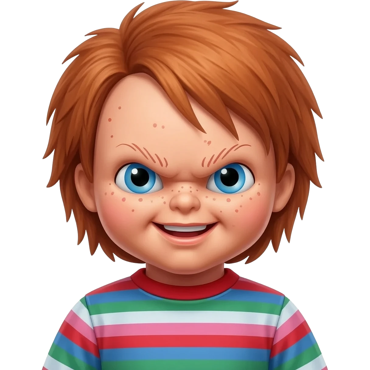 Un emojin de chuky emoji