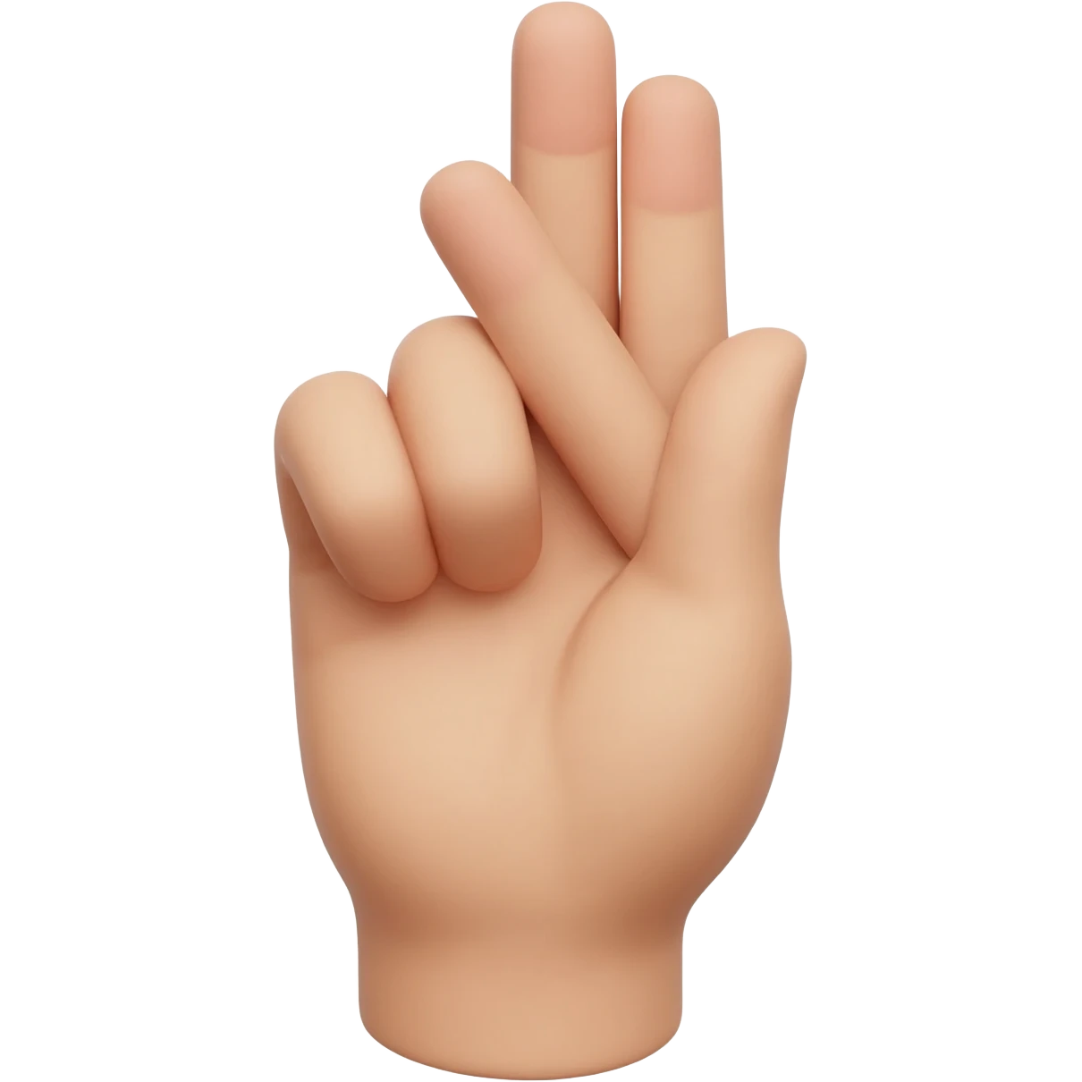 3 fingers like serbs do it  thumb index and middle Finger emoji Salute emoji