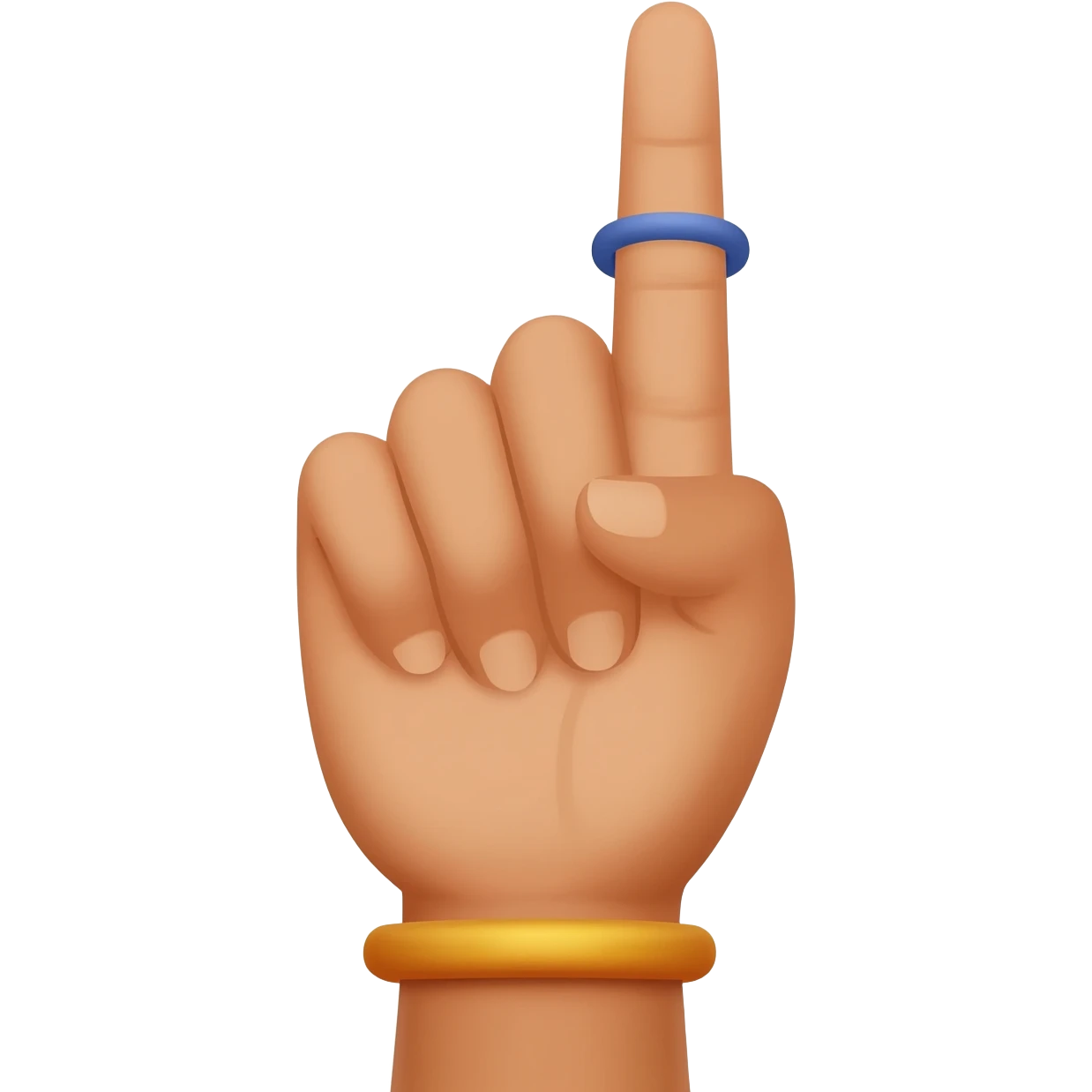 Krishna Sudharshan checkra on finger emoji