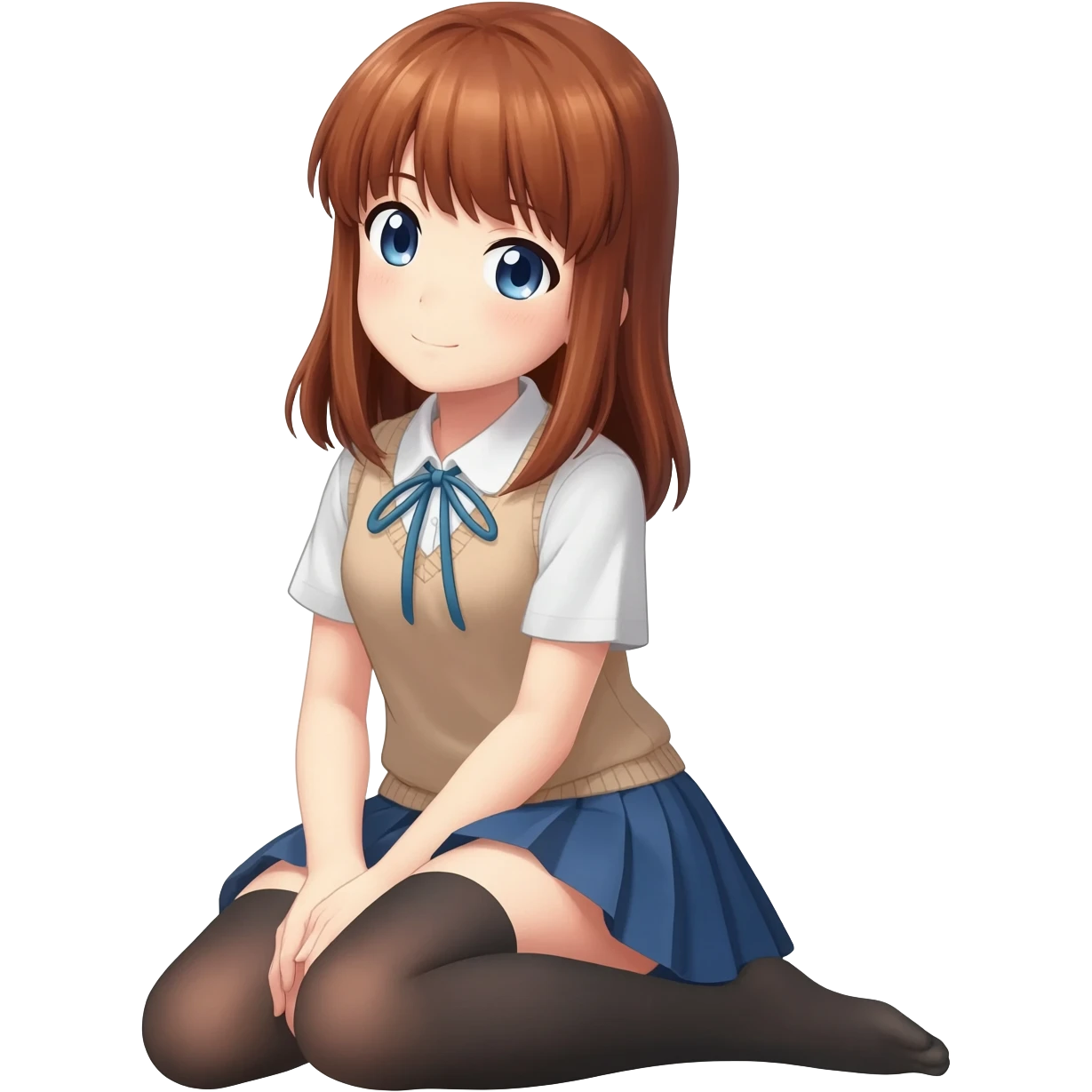 Mahiru-shiina sit down emoji