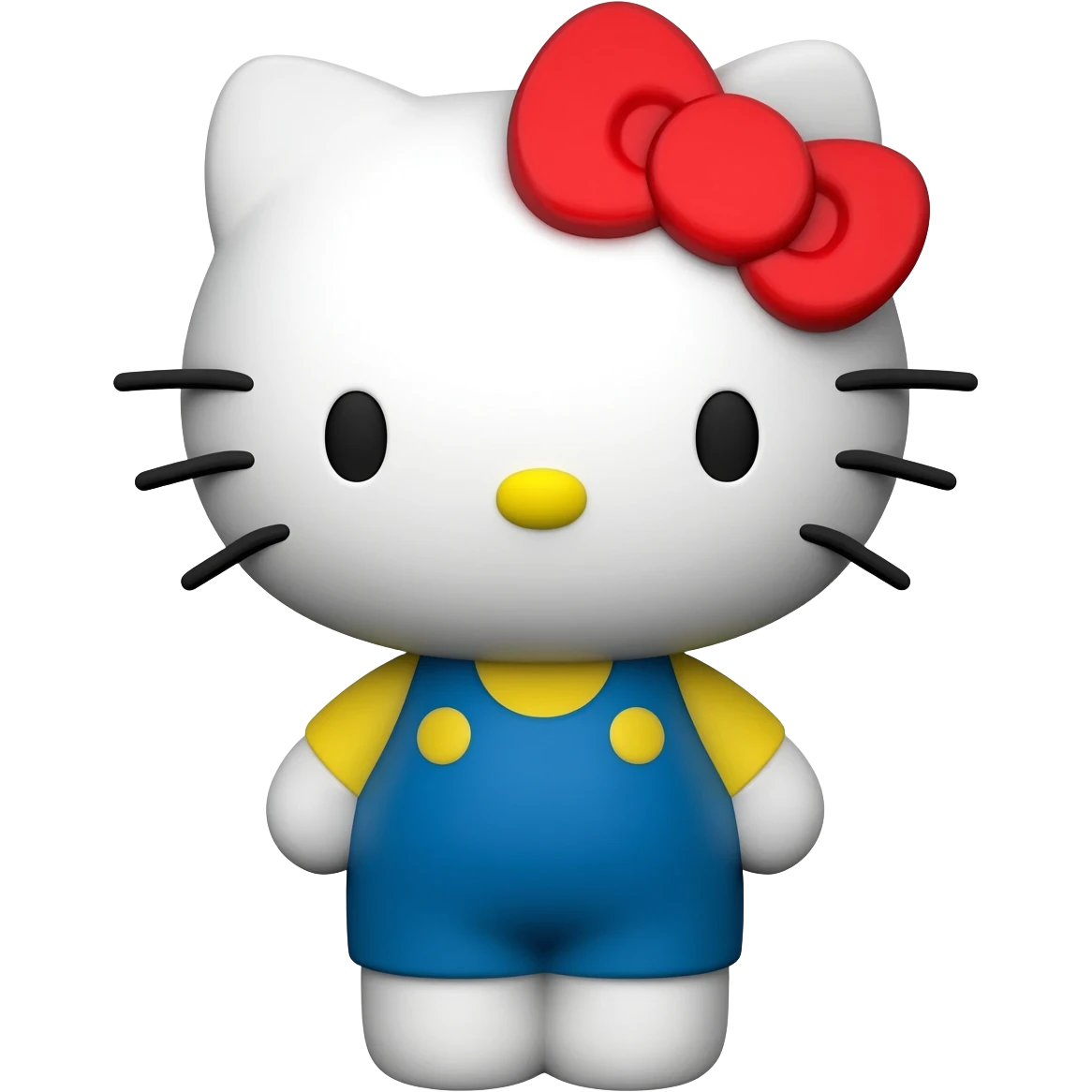 cute hello kitty doll emoji