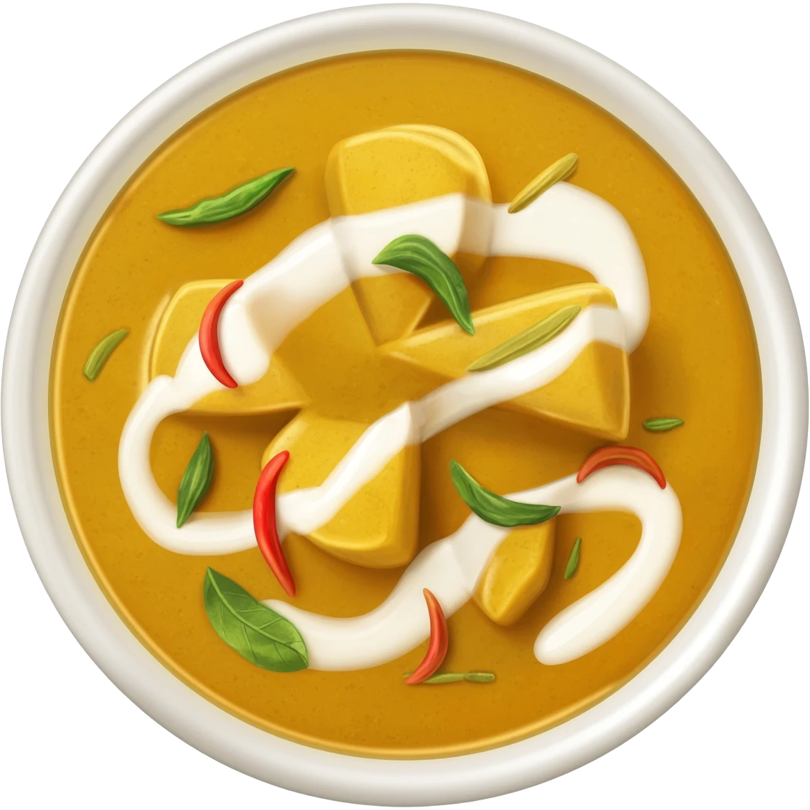 Potato curry emoji