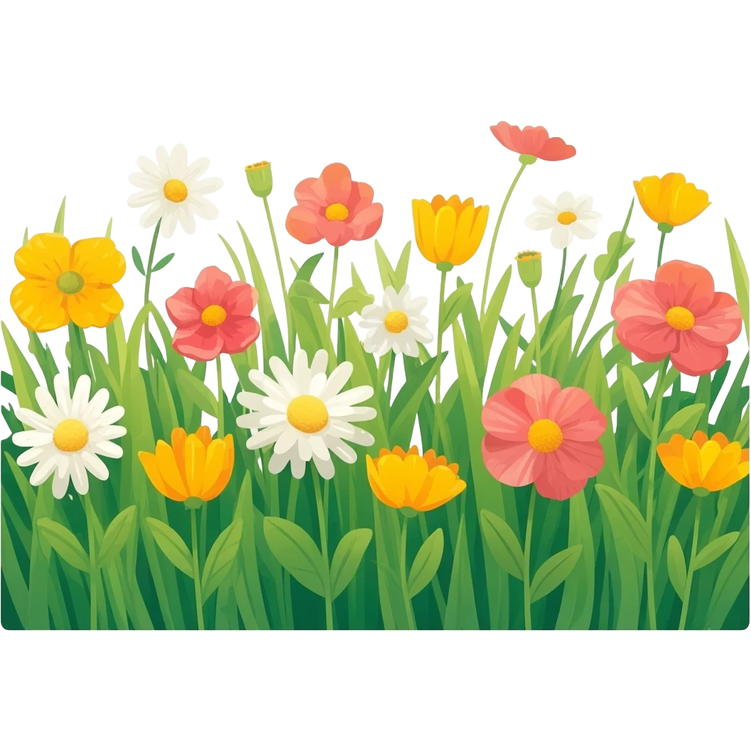 Campo de flores emoji