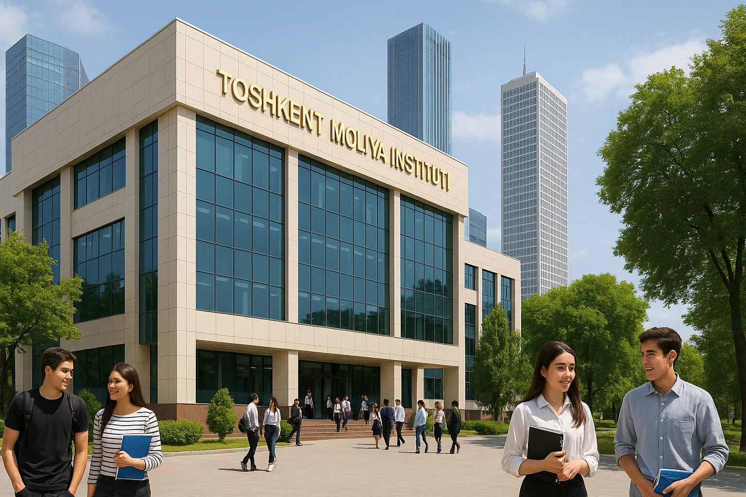 toshkent moliya institutini tasvirlab ber emoji