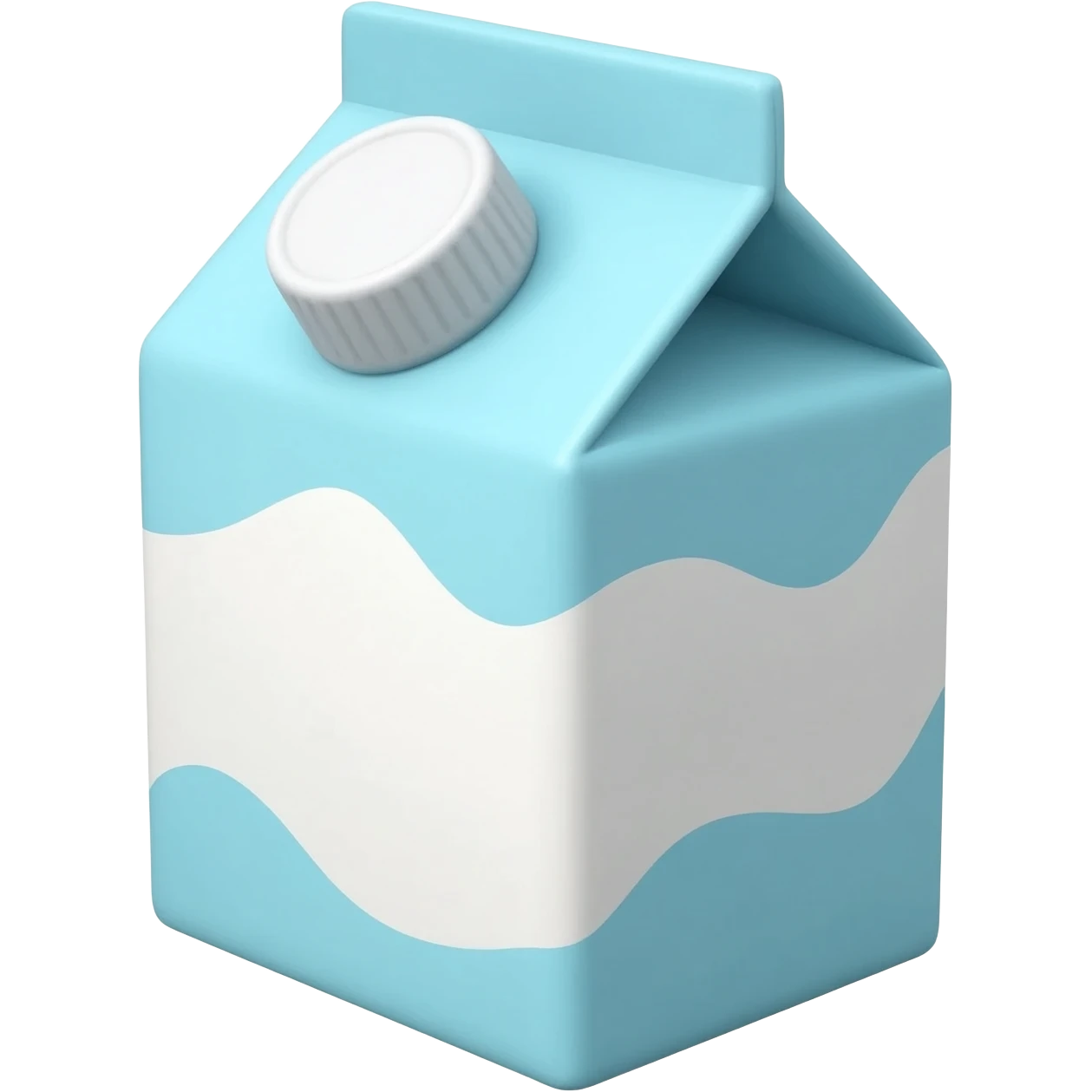 Cute milk carton emoji