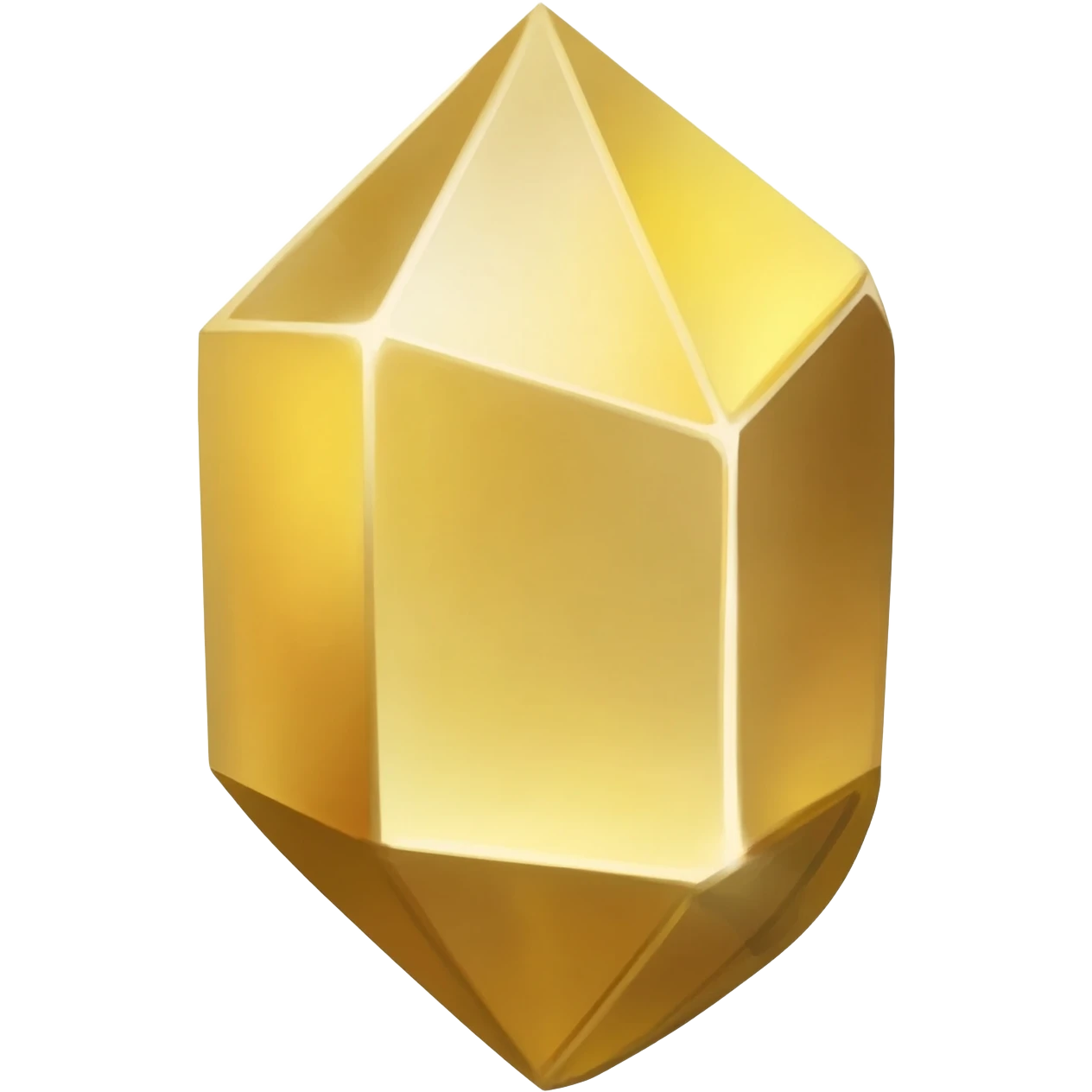 raw golden crystal emoji