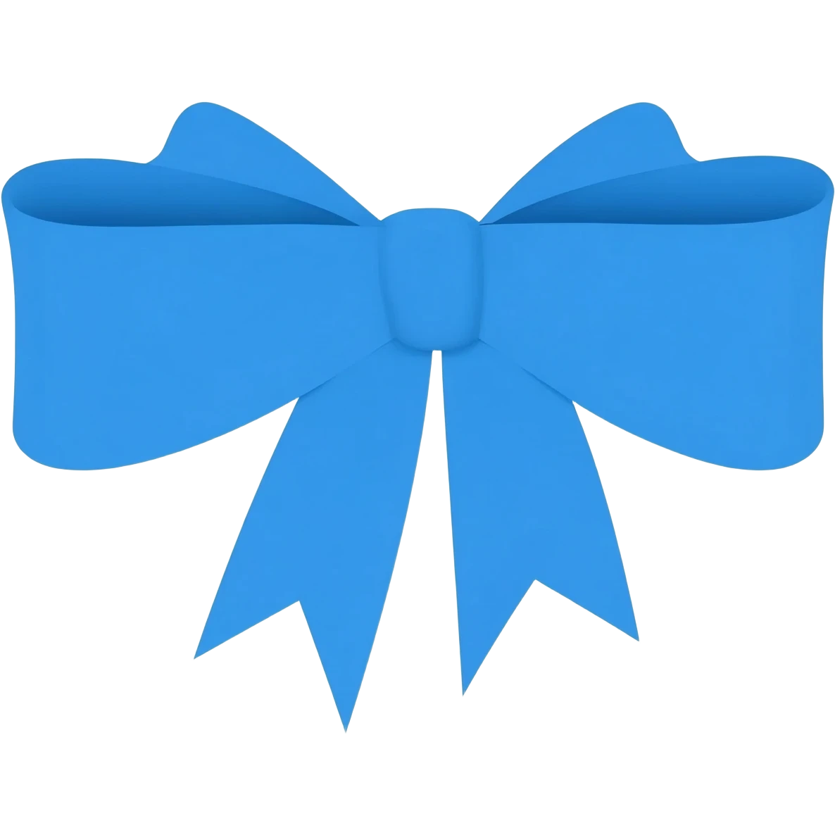 blue ribbon emoji