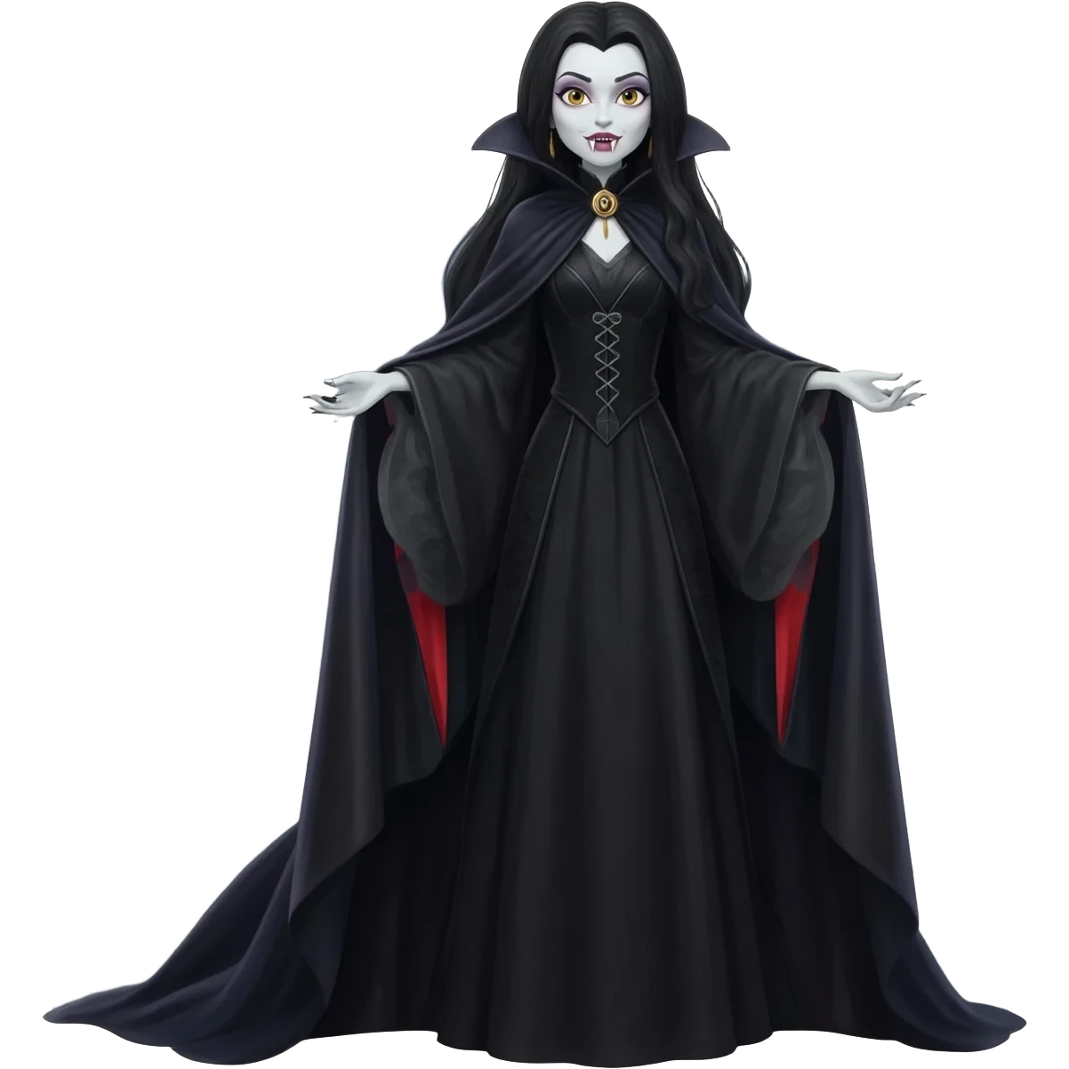 Countess Dracula from Horror Film Heroes & Villains emoji